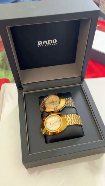 Montre Rado en or - Élégance pour Homme