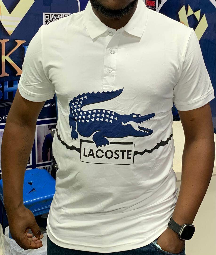 Polo homme imprimé moderne