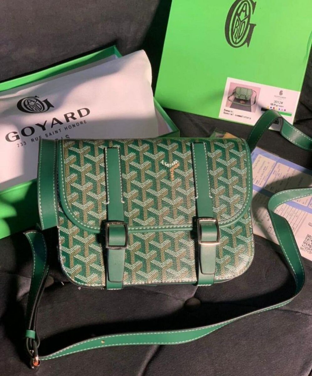 Sacoche Goyard élégante unisexe