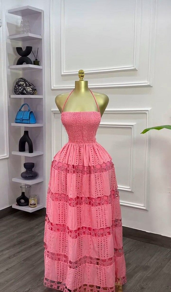 Robe longue chic d'été femme