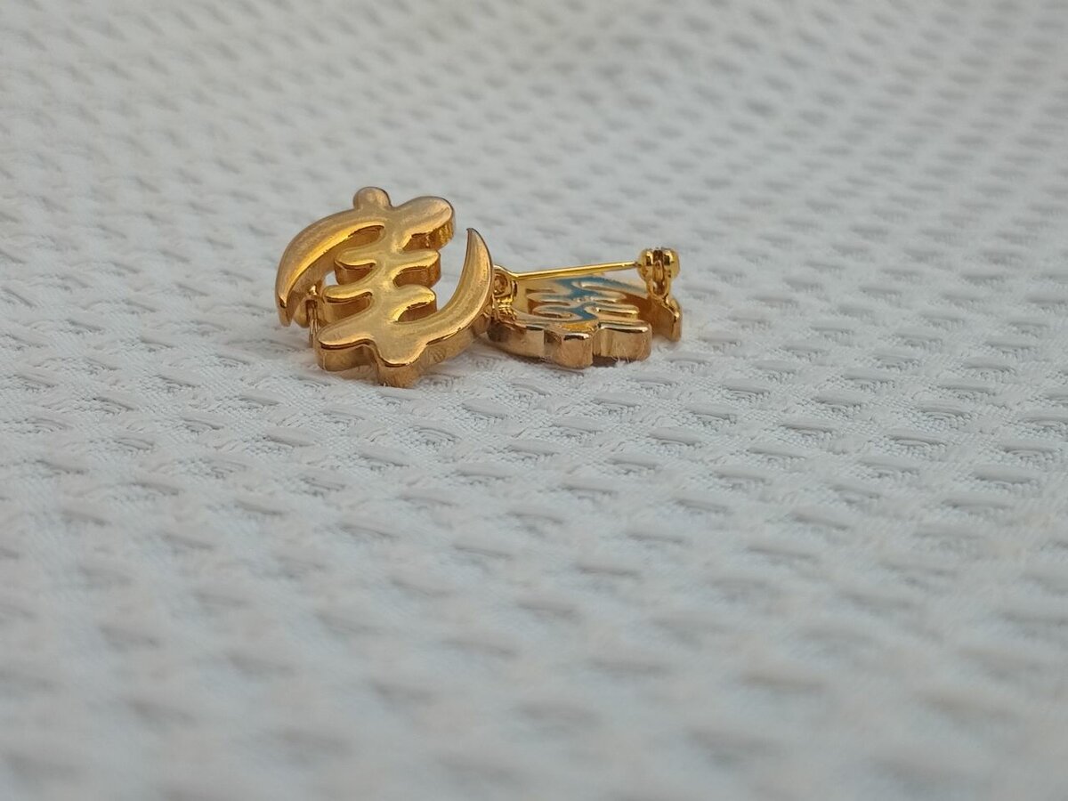 Adinkra Symbol Lapel pin