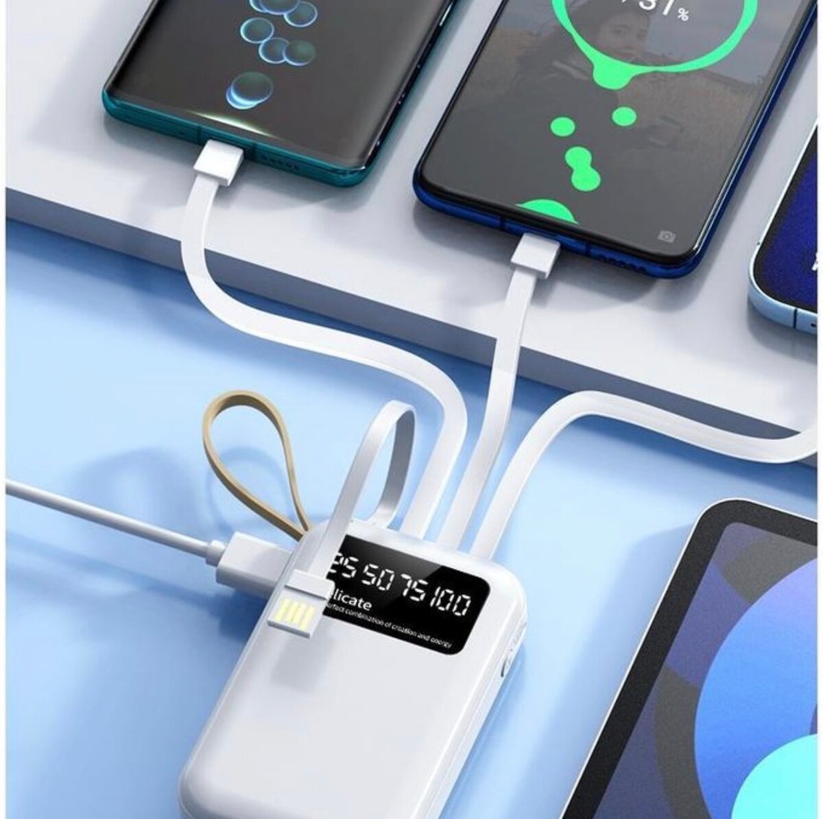Chargeur portable USB TiLECC - 25000mAh