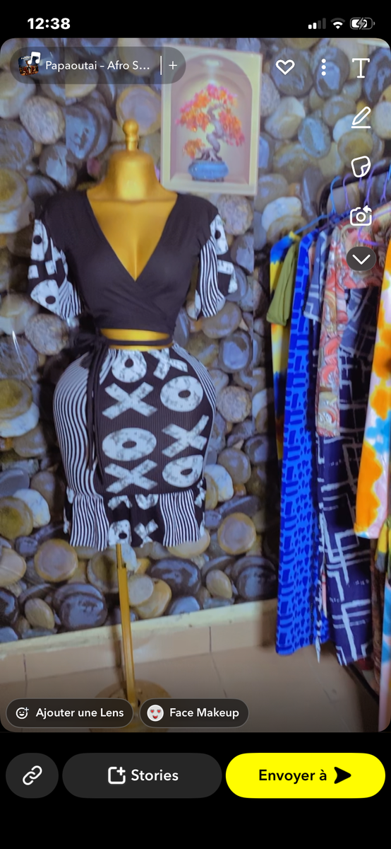 Ensemble mode africain pour femme