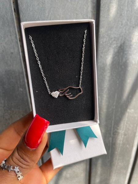 Collier Main en Argent