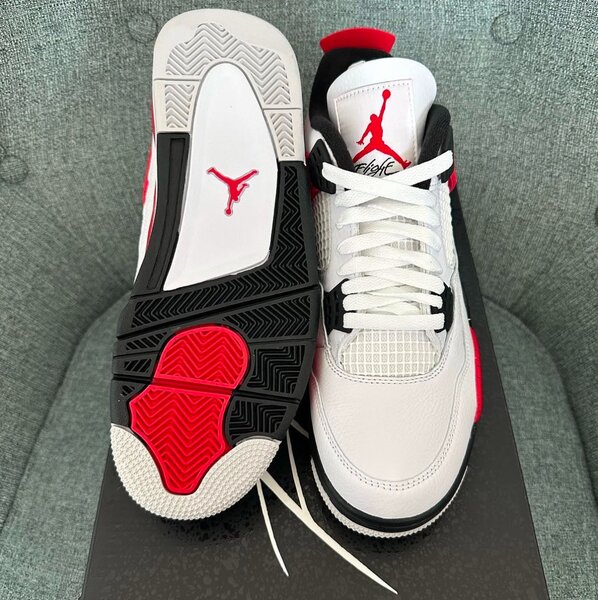 Jordan 4 cement red