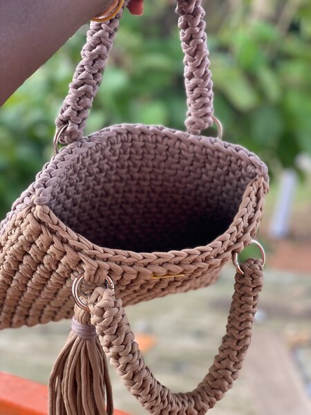 CROCHET LAPTOP/TAB BAG
