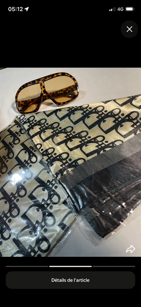 Écharpe en soie élégante