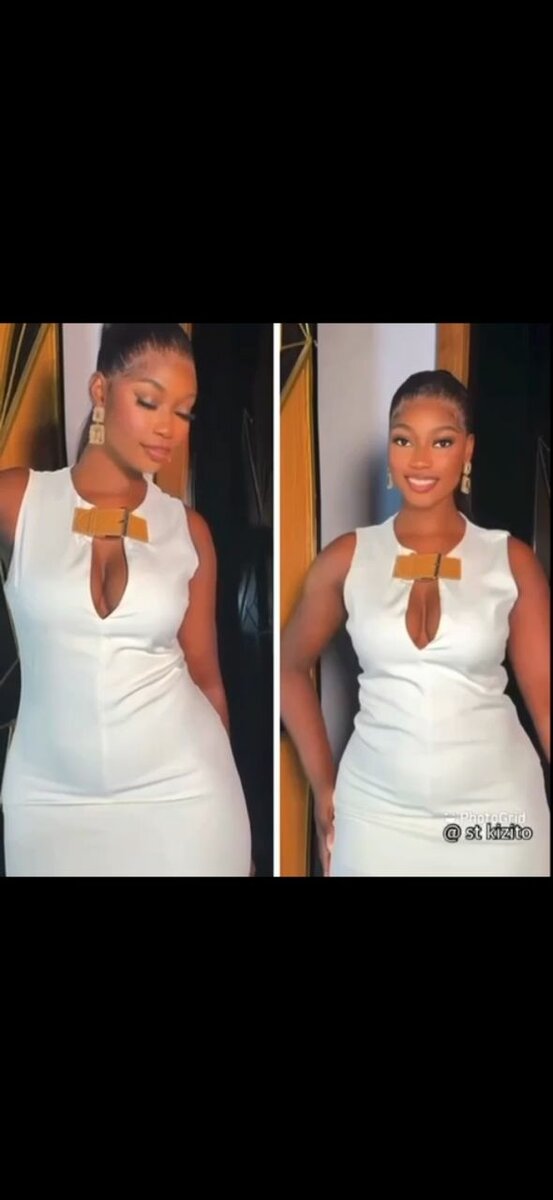 Robe blanche élégante femme