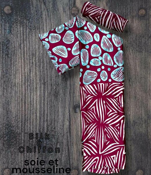 Silk/Chiffon combo