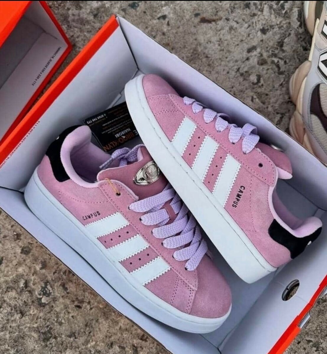 Adidas Campus Femme Rose - Baskets Mode Féminine