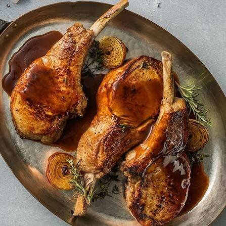 Côtes de porc savoureuses