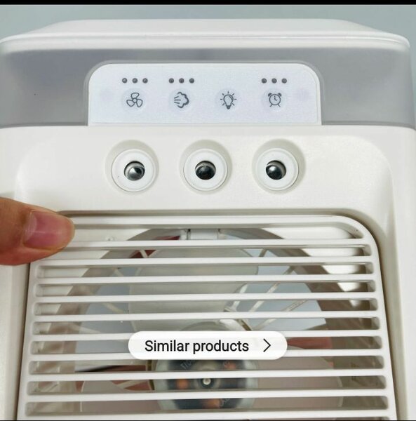 Mini ventilateur électrique et humidificateur