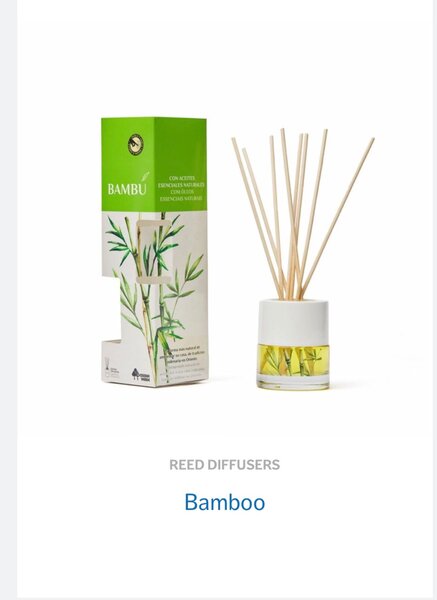 Diffuseur à roseaux bambou