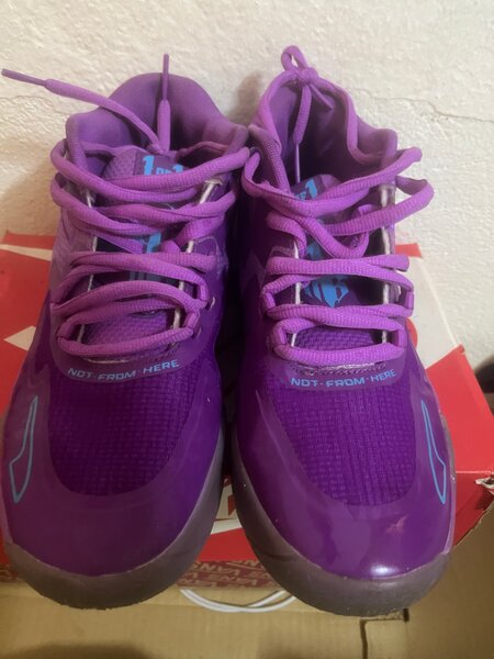 Baskets Nike pour hommes violettes
