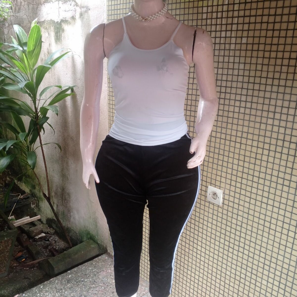 Débardeur Blanc Femme