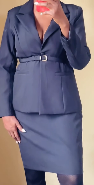 Suit ( comes with belt)