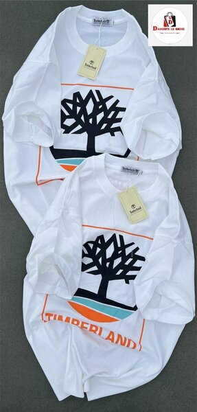 T-shirts blancs Timberland