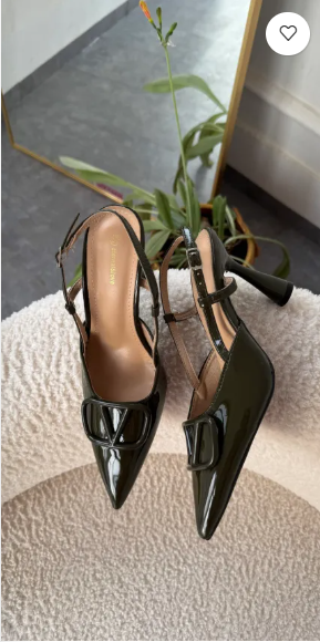 Scottie Green Slingback Mid length