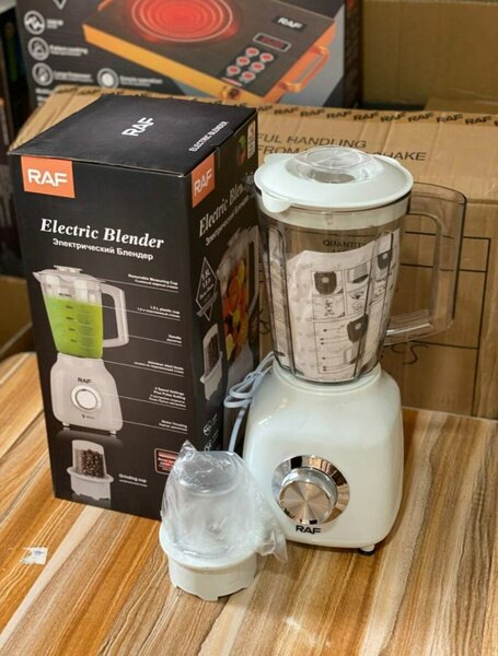 RAF electric blender (glass cups).