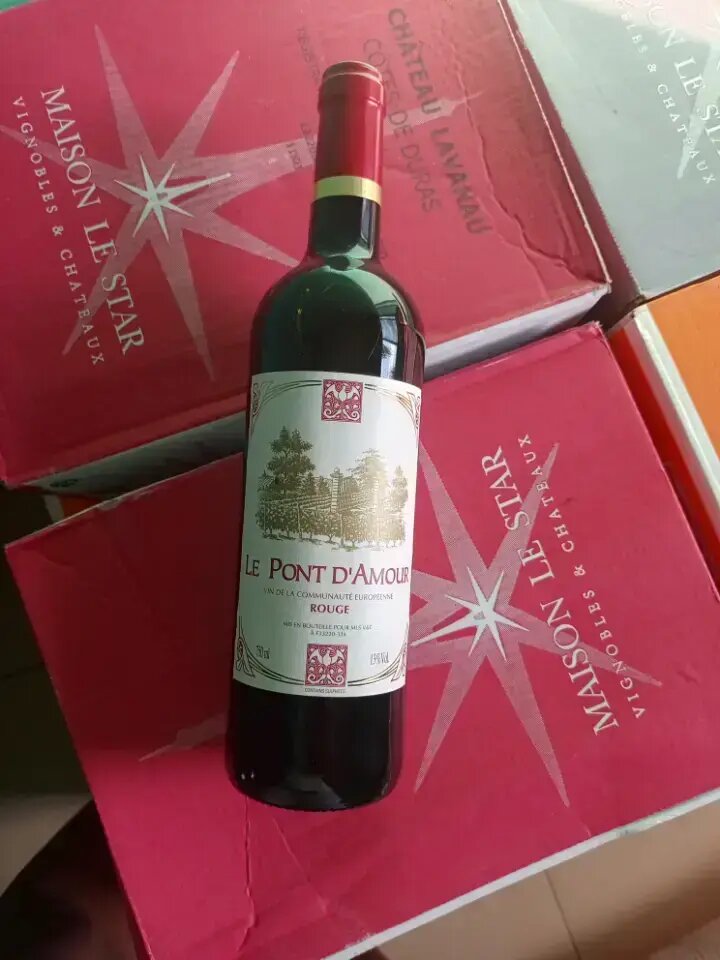 Vin Rouge Merlot Château