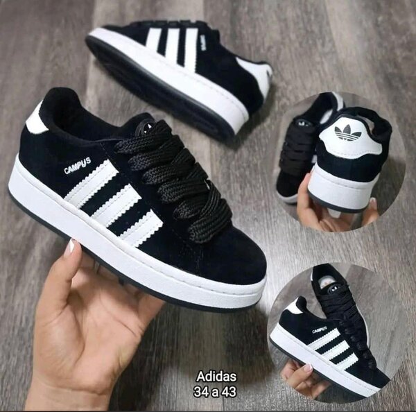Adidas Campus Noir et Blanc