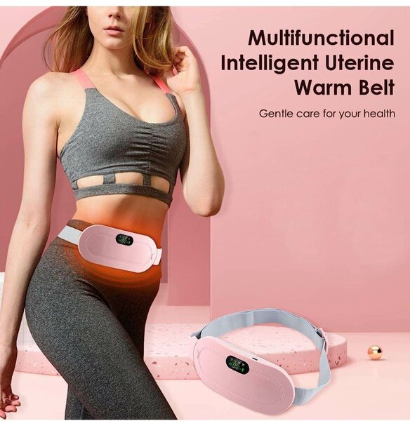 Period Cramp Belt. Rechargeable Heat belt for quick relief