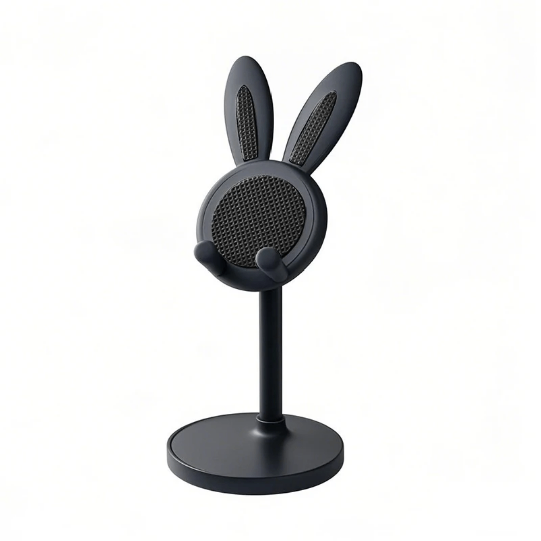Support téléphone lapin réglable