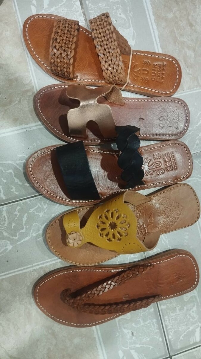 Sandales en cuir élégantes