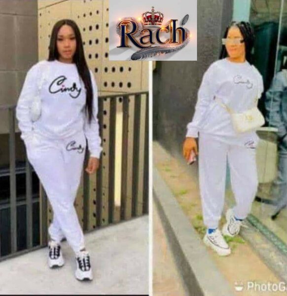 Survêtement femme blanc stylé