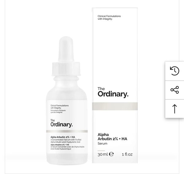 Alpha Arbutin 2% + HA 30 ml