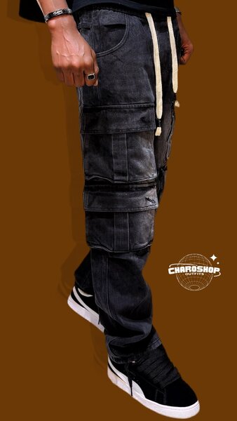 Pantalon cargo homme décontracté