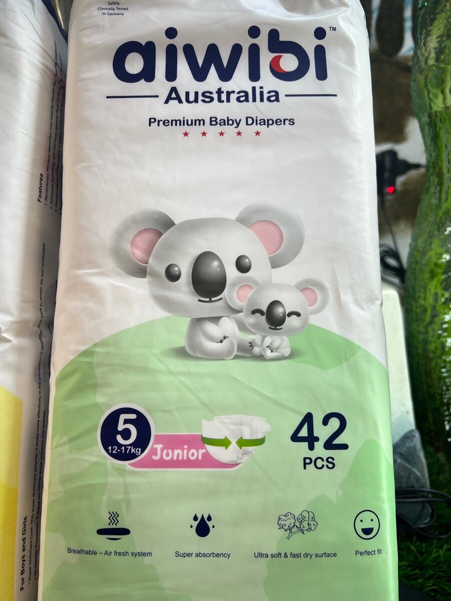 Aiwibi Couches Bébé Taille 5