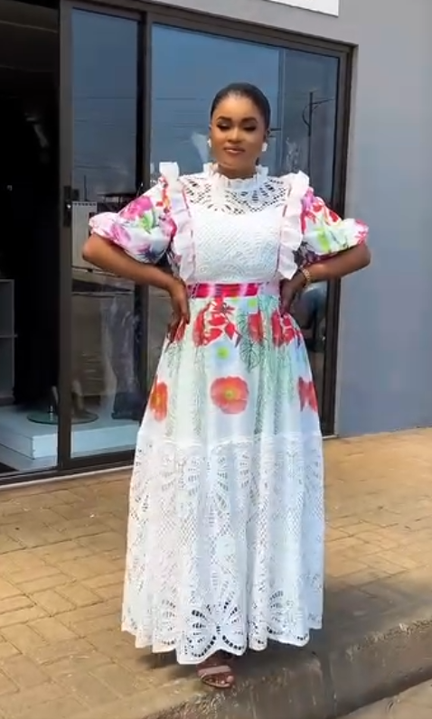 Women's Long Dress with  Print