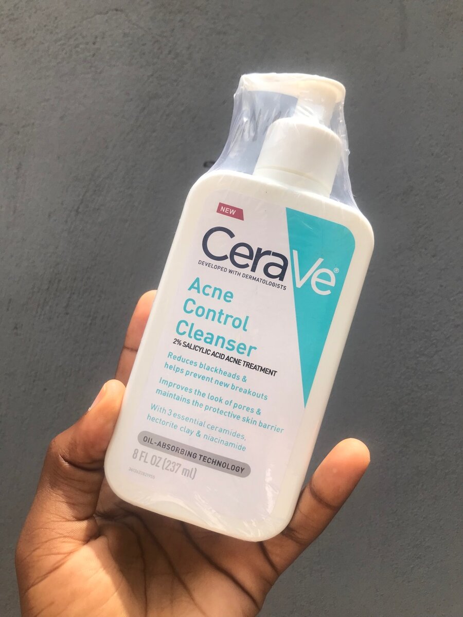 Cera Ve acne control cleanser