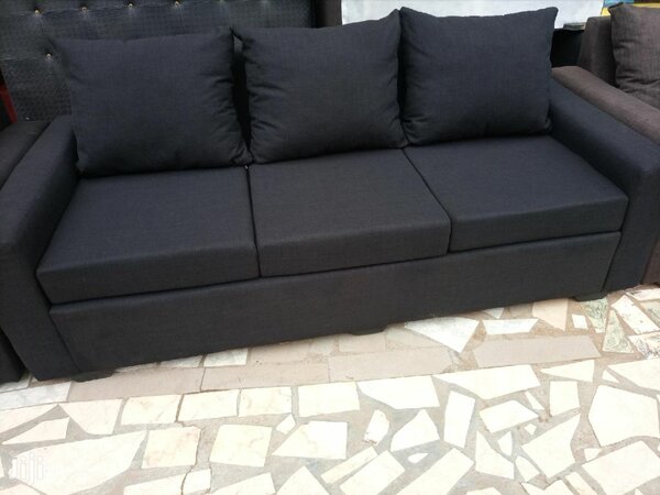 3 Seater Square Arm Sofa