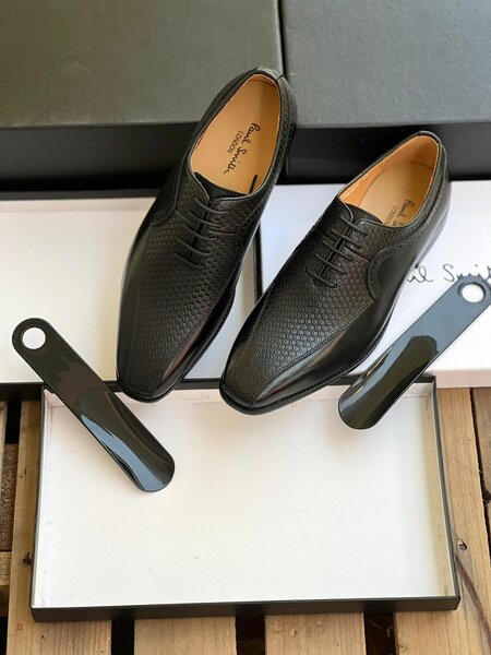 Solid Branded Executive Shoes