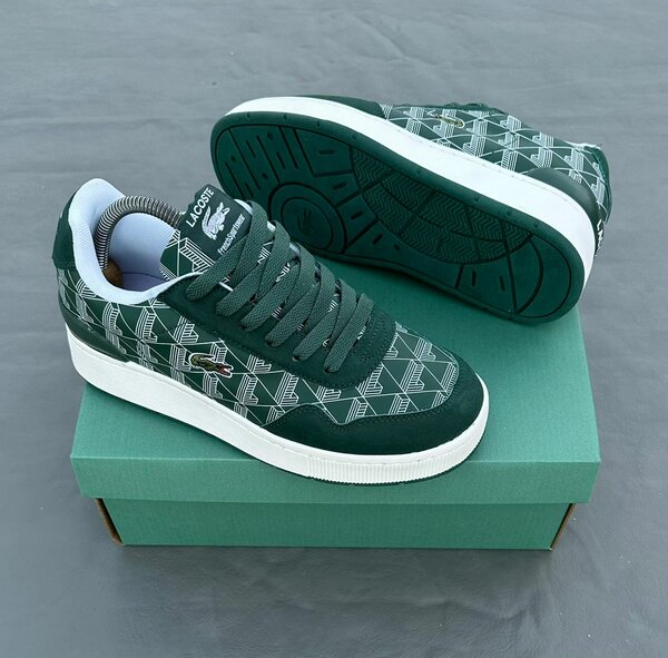 Lacoste Baskets Homme Vertes