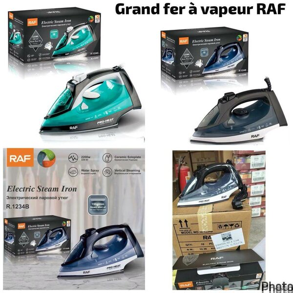 Fer à repasser vapeur RAF R.1234B
