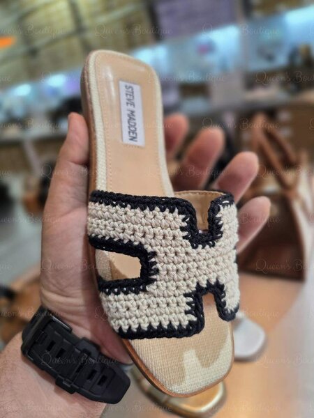 Sandales élégantes en crochet