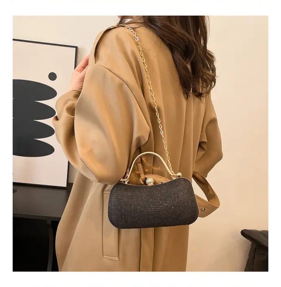 Sac à main noir élégant