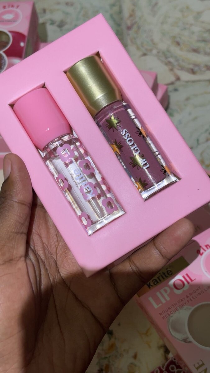 Duo Gloss et Huile à Lèvres