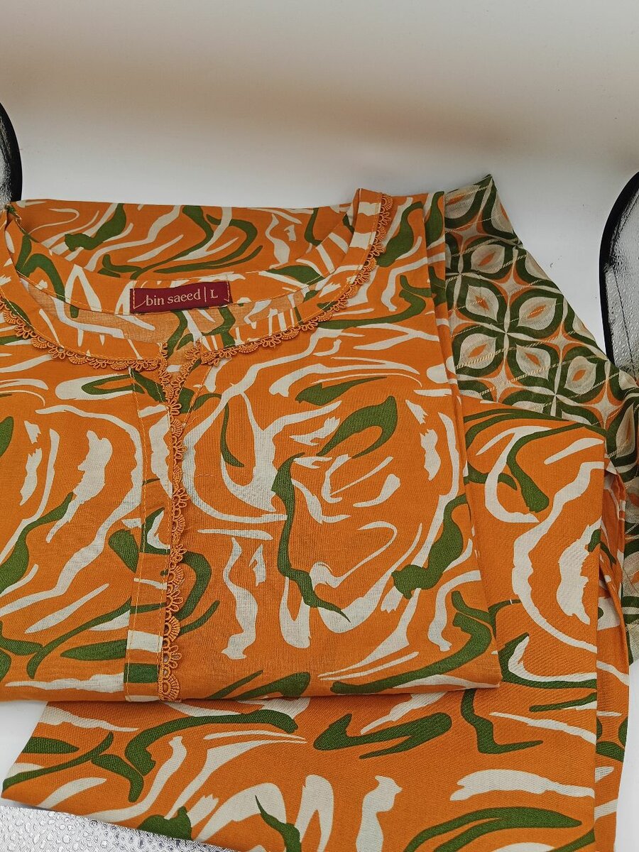 Bin Saeed Lawn 3Peace Suit