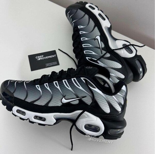 Nike Air Max Plus TN noir et blanc