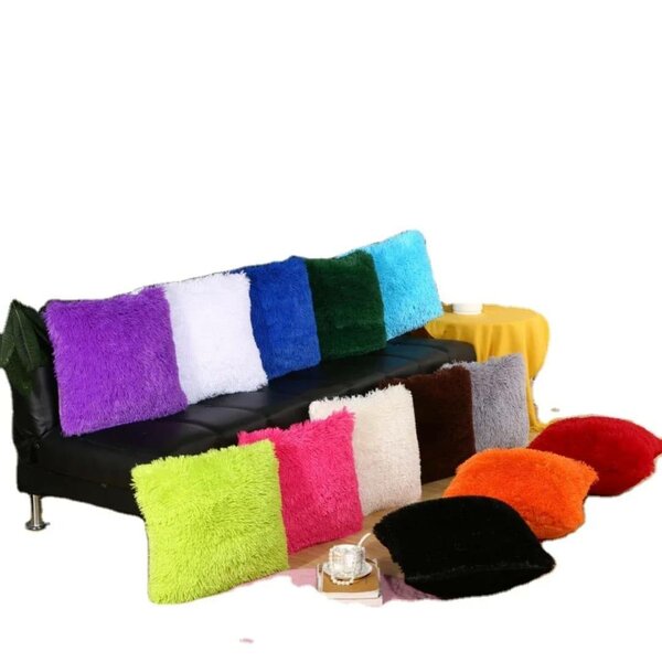 Coussins Moelleux Colorés