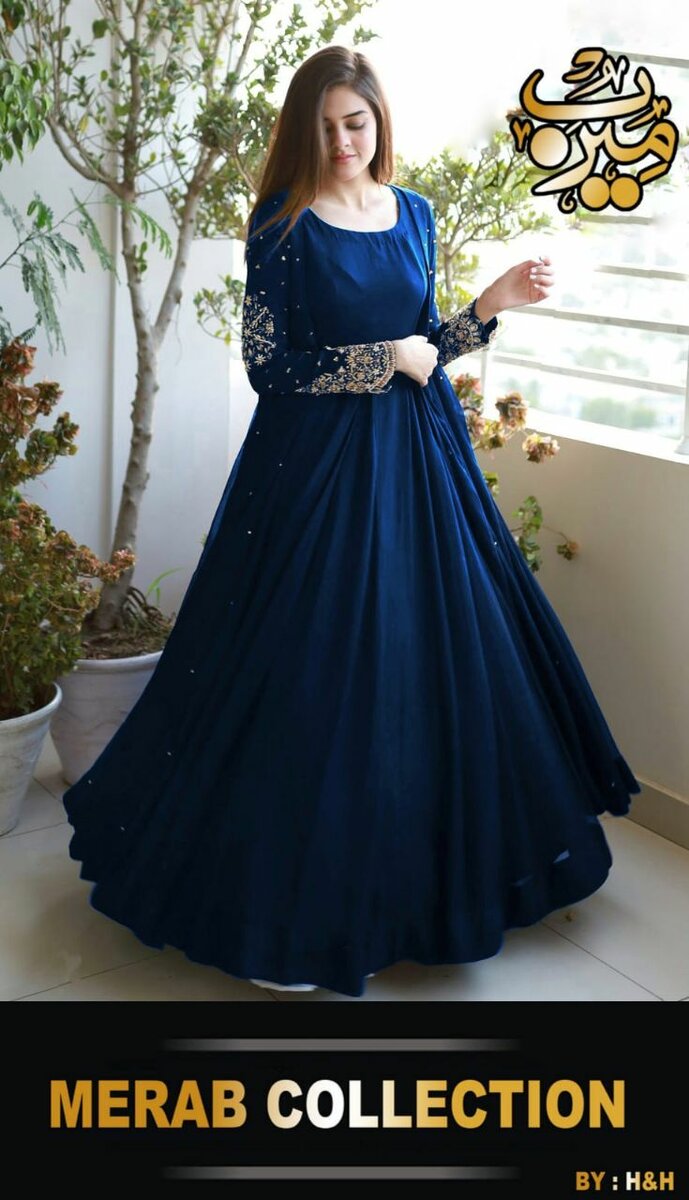 Shamose silk &chiffon 2 pc Dc free