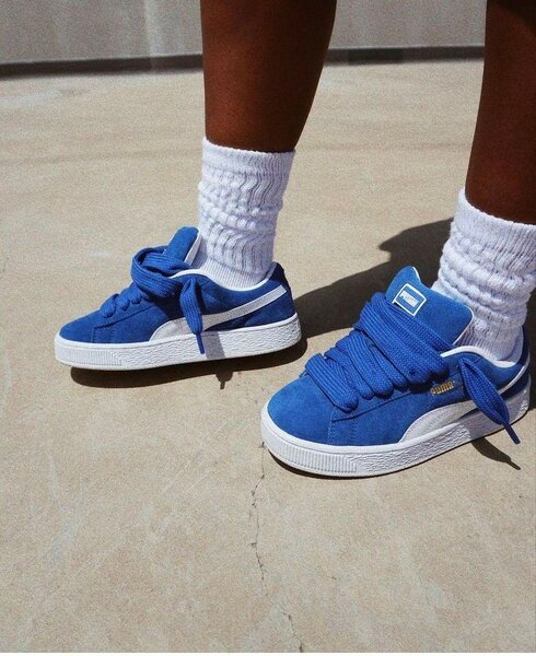 Baskets Puma Suede XL Bleu
