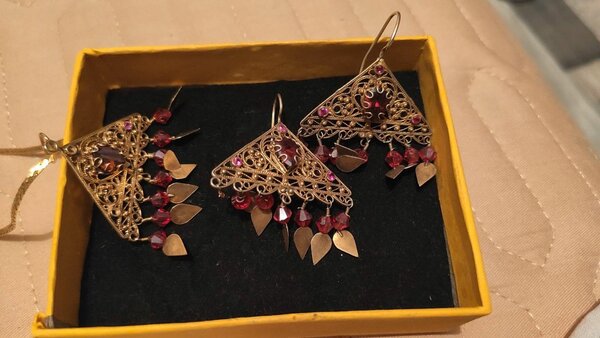 Серебряные серьги