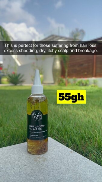 Hair growth and repair oils