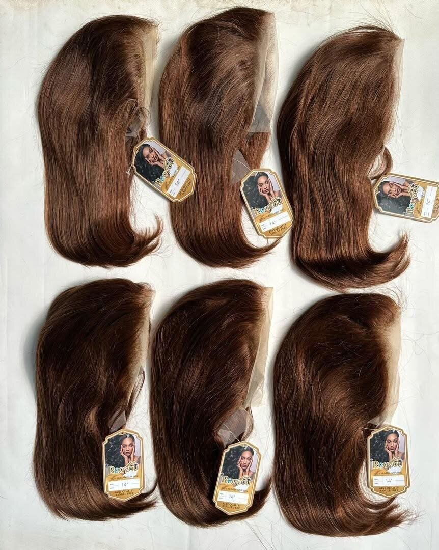 Perruque en cheveux naturels