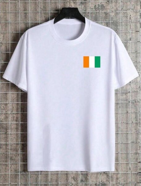 T-shirt drapeau Irlande